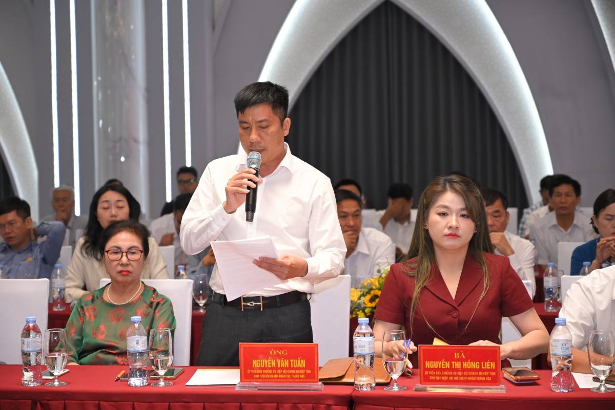 ông Nguyễn Văn Tuấn, Chủ tịch Hội Doanh nhân trẻ tỉnh Thanh Hóa