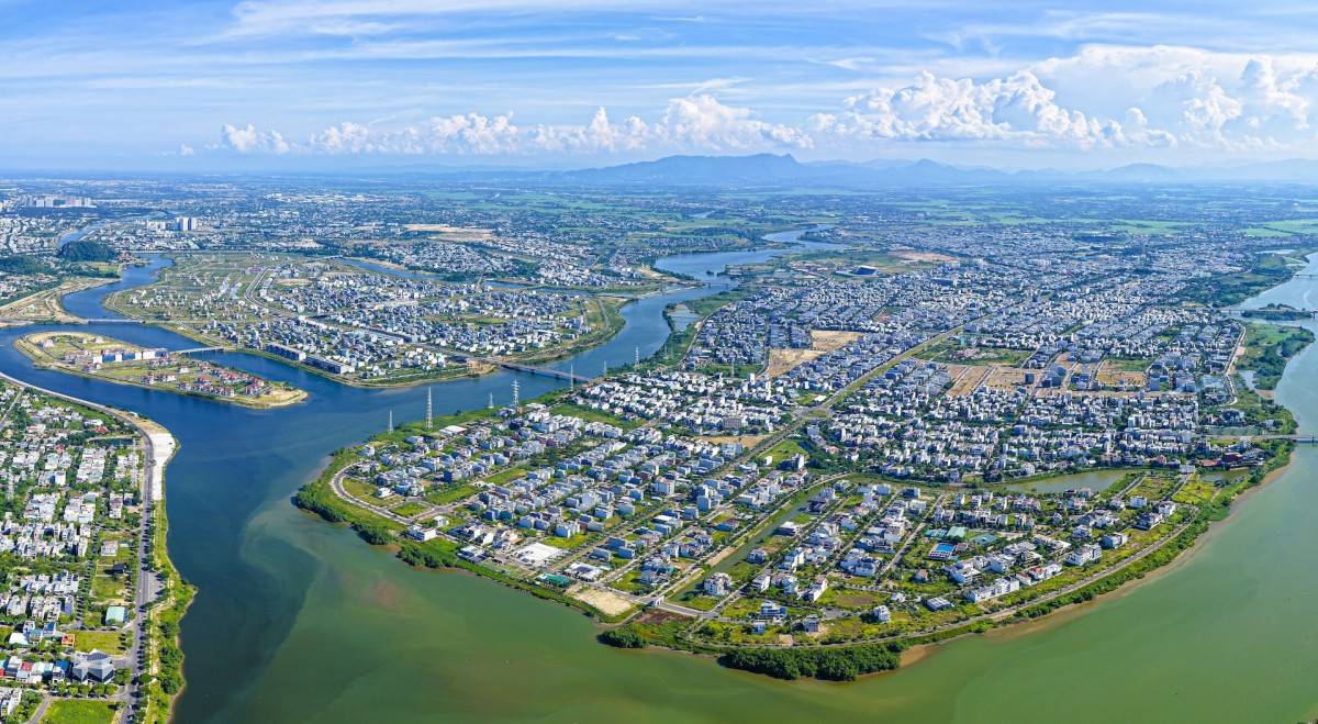 Nam trung tâm – cực phát triển mới của Đà thành đang trở thành “bến đỗ” cho giới tinh hoa. Ảnh: Ánh Dương.