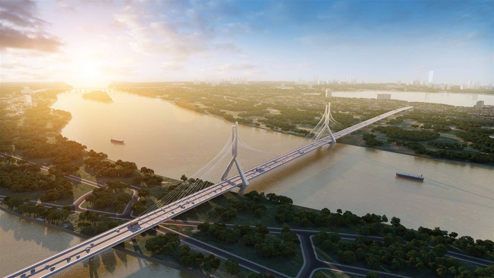 Hà Nội yêu cầu kiểm soát chặt tiến độ 3 dự án cầu lớn
