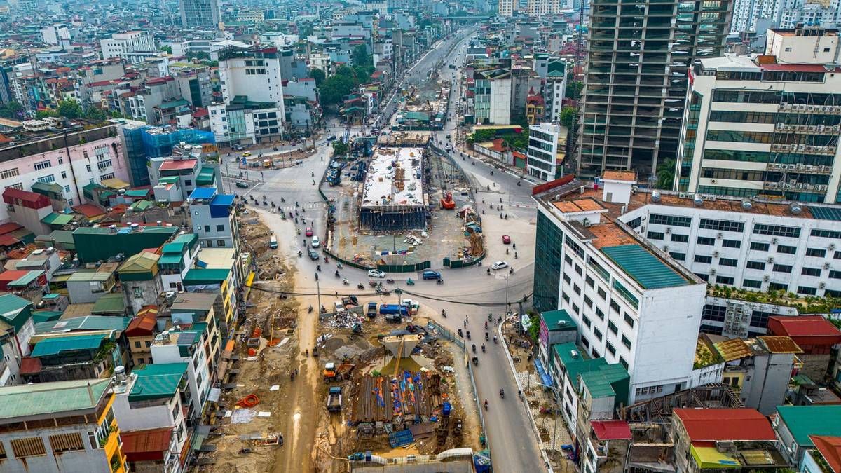 Hà Nội đổi phương án giao thông nút Láng Hạ - Giảng Võ - La Thành từ đêm 11/9