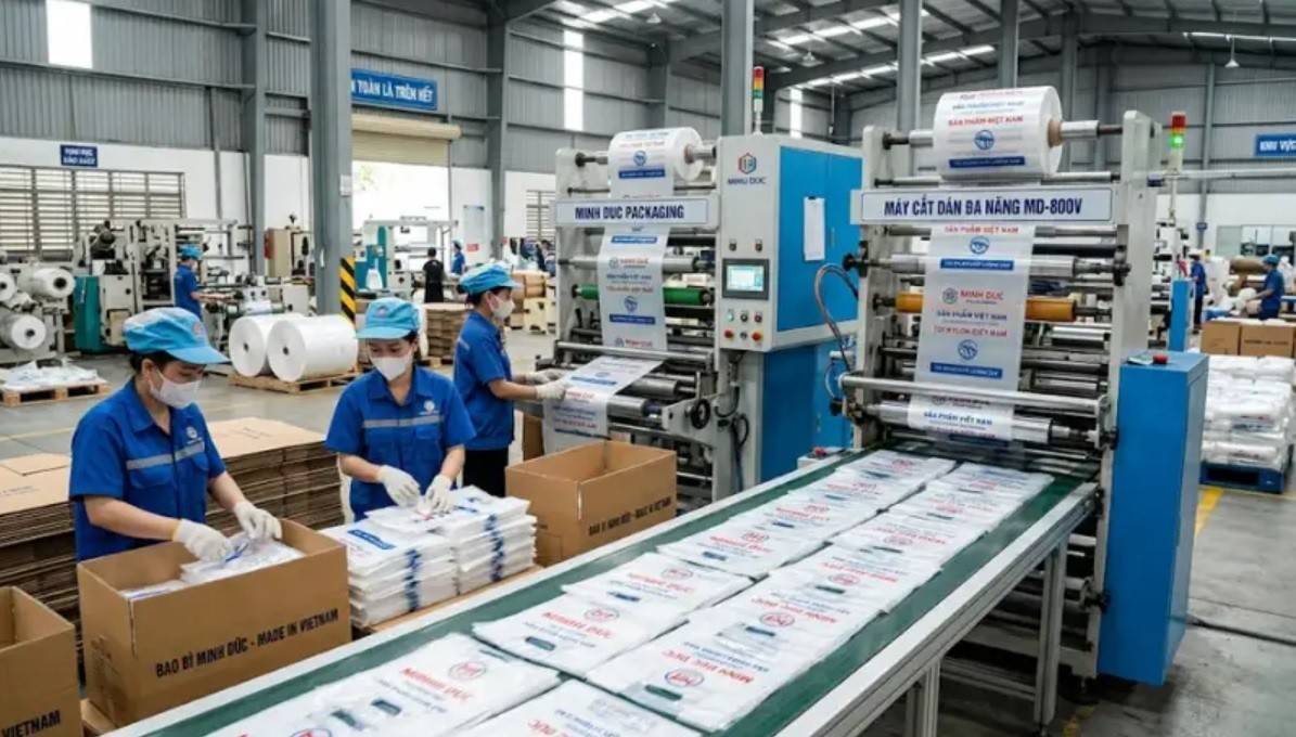 Doanh nghiệp trong nước hưởng lợi lớn từ dòng vốn đầu tư nước ngoài thông qua việc tham gia chuỗi cung ứng, nâng cao trình độ công nghệ và phát triển nguồn nhân lực (Ảnh minh họa).