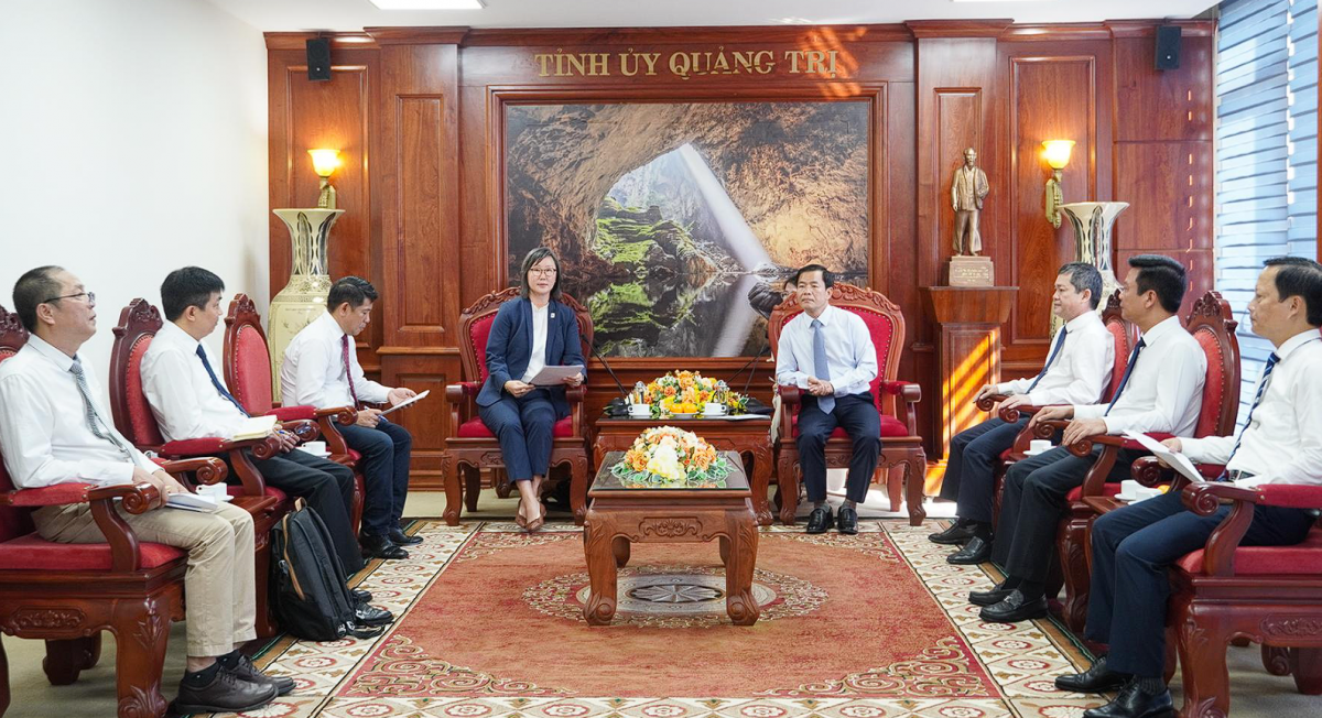 Quảng Trị tăng cường hợp tác với WWF về bảo tồn thiên nhiên và phát triển bền vững