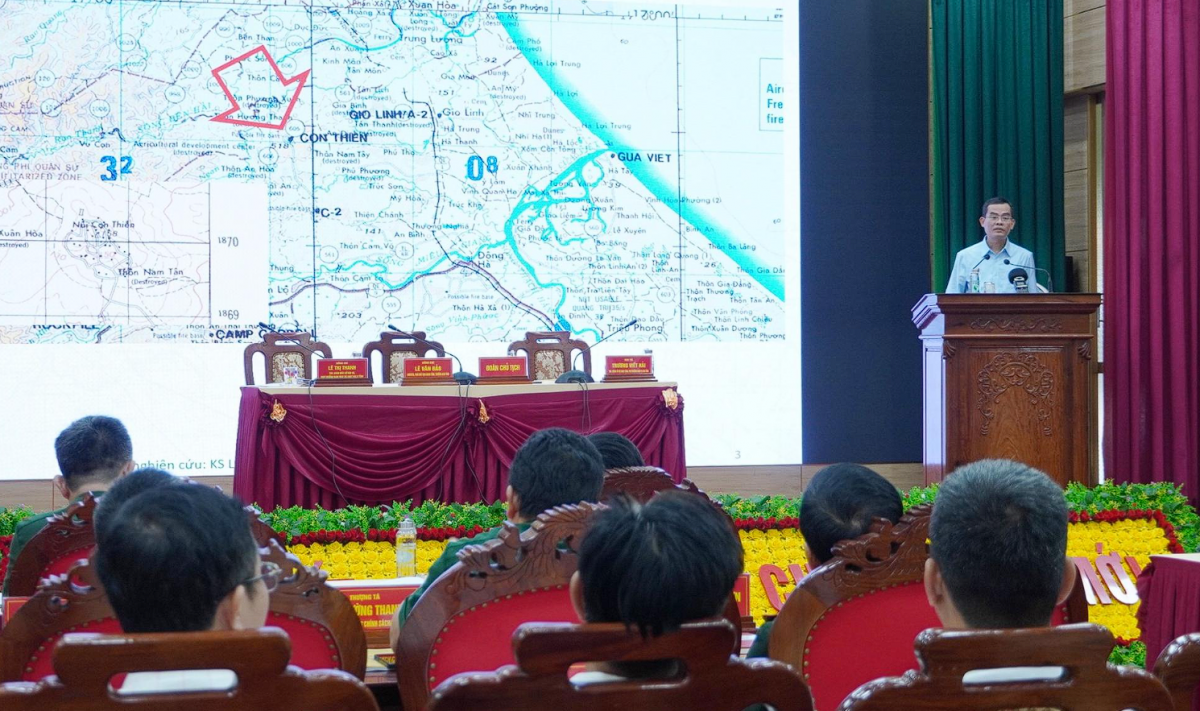 Quảng Trị đẩy mạnh tìm kiếm, quy tập hài cốt liệt sĩ tại khu vực Cồn Tiên