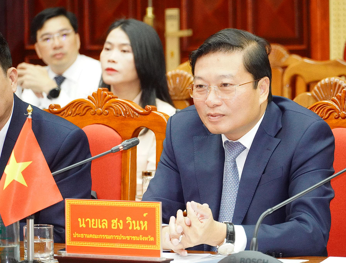 Quảng Trị - Ubon Ratchathani (Thái Lan) tăng cường hợp tác thương mại, logistics và du lịch