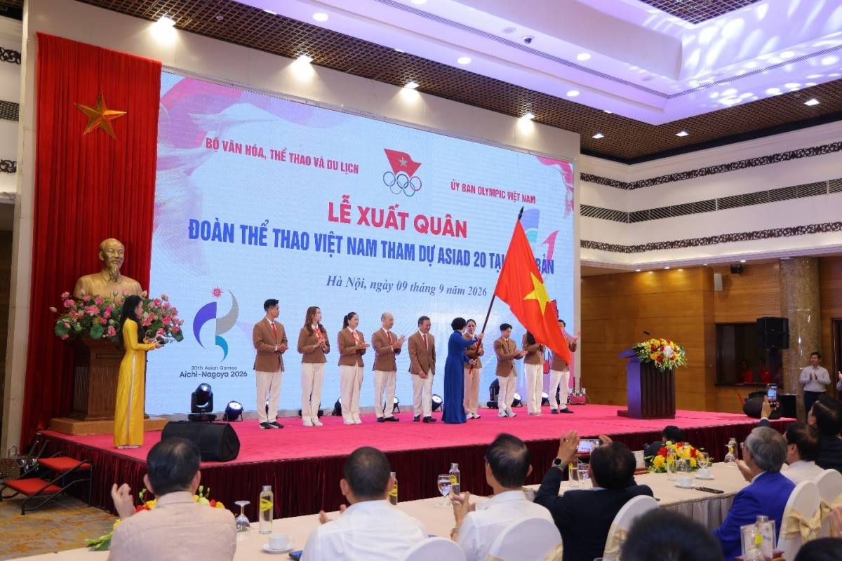 343 vận động viên Việt Nam tranh tài tại ASIAD 20 ở Nhật Bản
