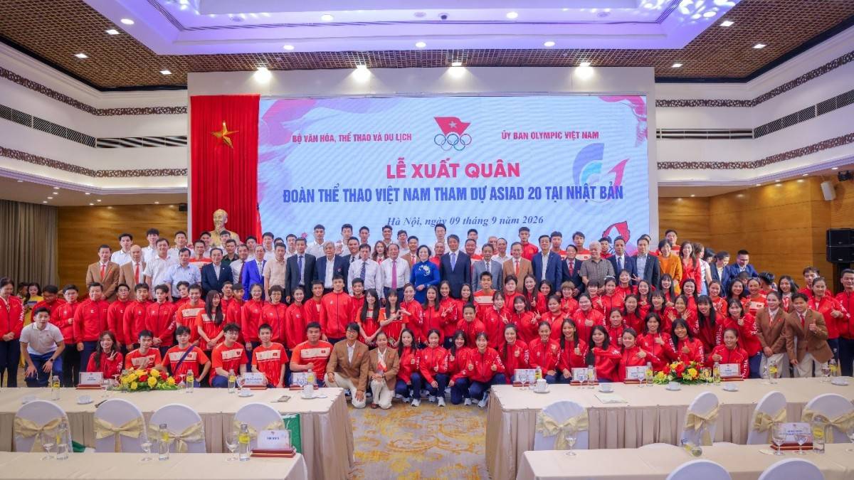 343 vận động viên Việt Nam tranh tài tại ASIAD 20 ở Nhật Bản