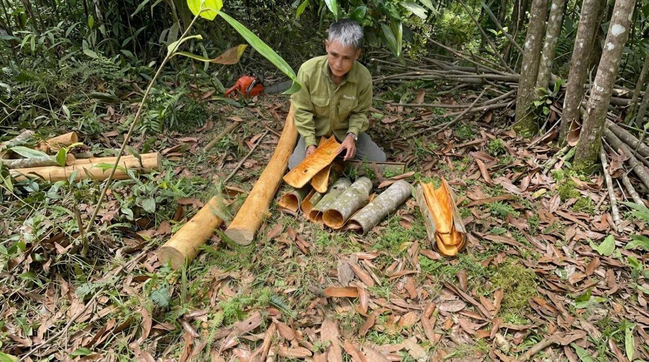 Người dân tự nguyện hiến đất, chặt cây để mở đường