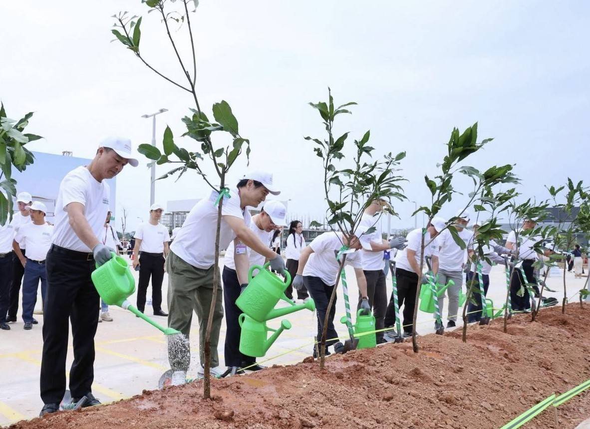 Thanh Hóa trồng gần 5.000 cây xanh trước ngày AEON MALL đi vào hoạt động