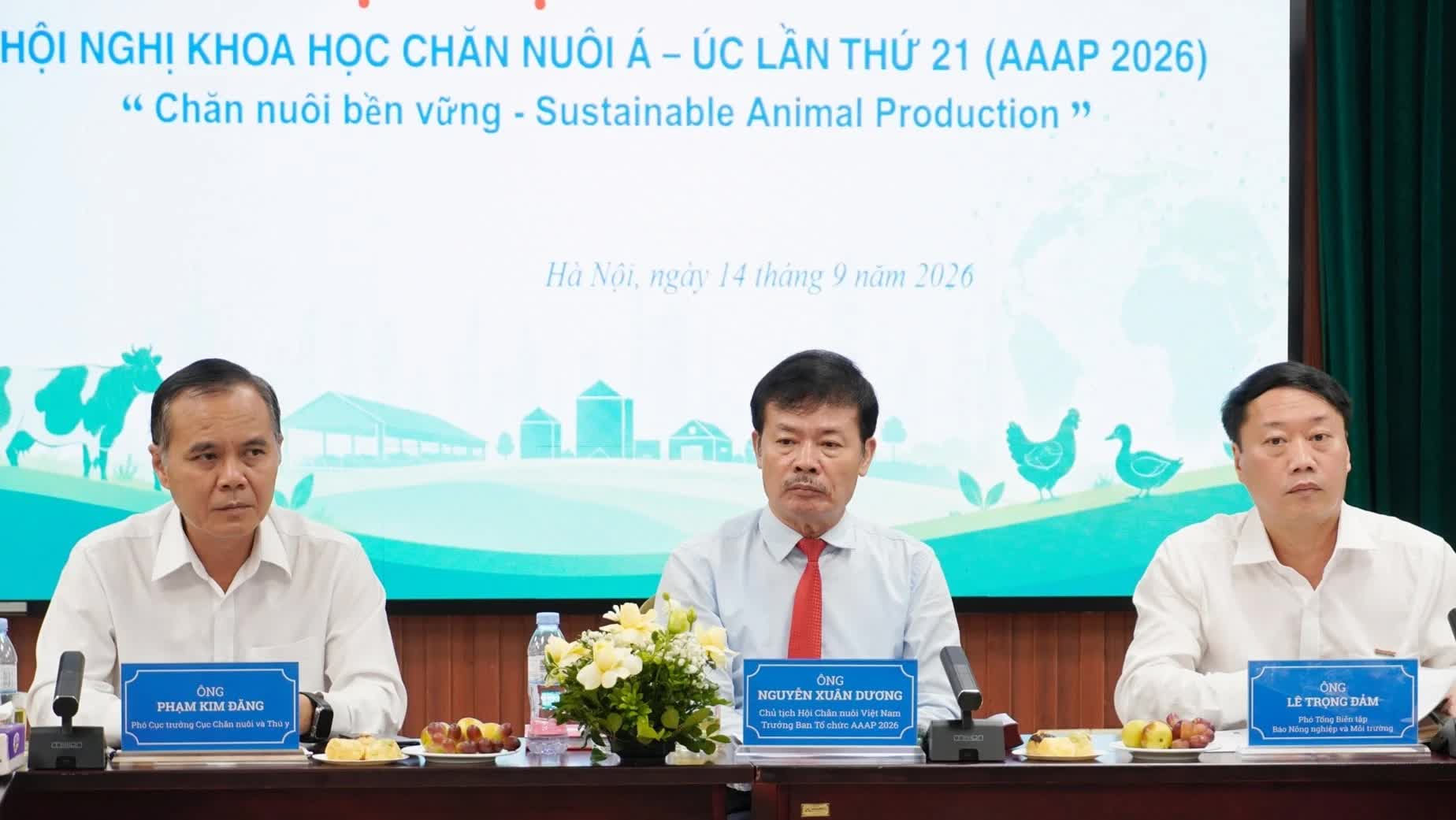 AAAP 2026: Đưa chăn nuôi Việt Nam vào sâu hơn trong chuỗi giá trị quốc tế