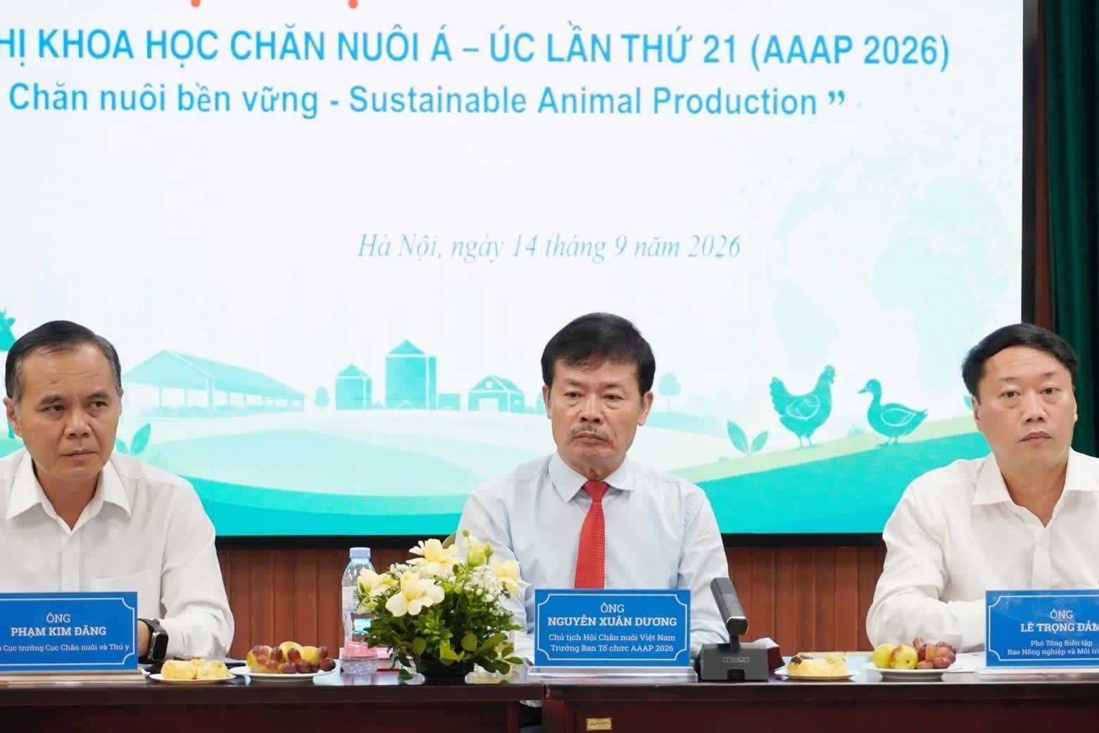 AAAP 2026: Đưa chăn nuôi Việt Nam vào sâu hơn trong chuỗi giá trị quốc tế