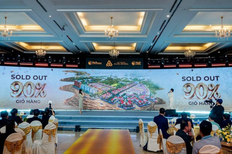 T&T Homes Elite Rivera Vĩnh Long “sold out” hơn 90% giỏ hàng ngày mở bán