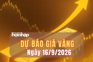 Dự báo giá vàng ngày mai 16/9: Chưa thể bật tăng