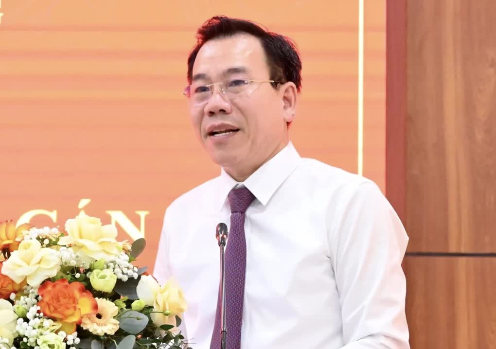 Phát biểu nhận nhiệm vụ, ông Dương Đức Huy