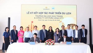 Vega City hợp tác Đại học Nha Trang phát triển du lịch và nguồn nhân lực