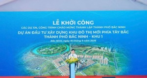 Bắc Ninh khởi công khu đô thị 41.000 tỷ đồng phía Tây Bắc thành phố
