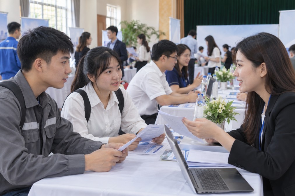 Hà Nội tuyển gần 1.300 lao động, hơn 700 vị trí thu nhập từ 10 triệu đồng