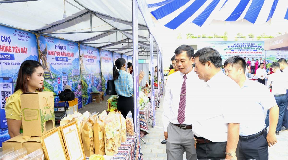 Điện Biên thúc đẩy thương mại số từ phiên chợ không tiền mặt