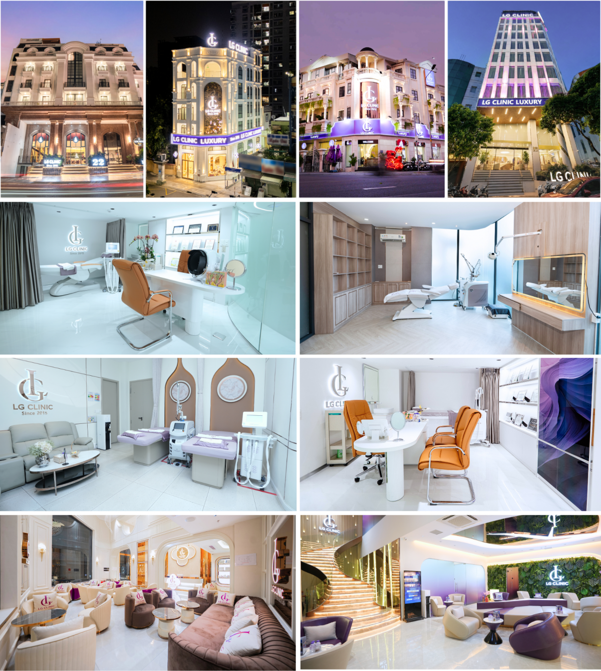 Hệ thống Phòng khám Da liễu LG Clinic Luxury - Địa chỉ điều trị sẹo rỗ công nghệ cao được khách hàng tin chọn