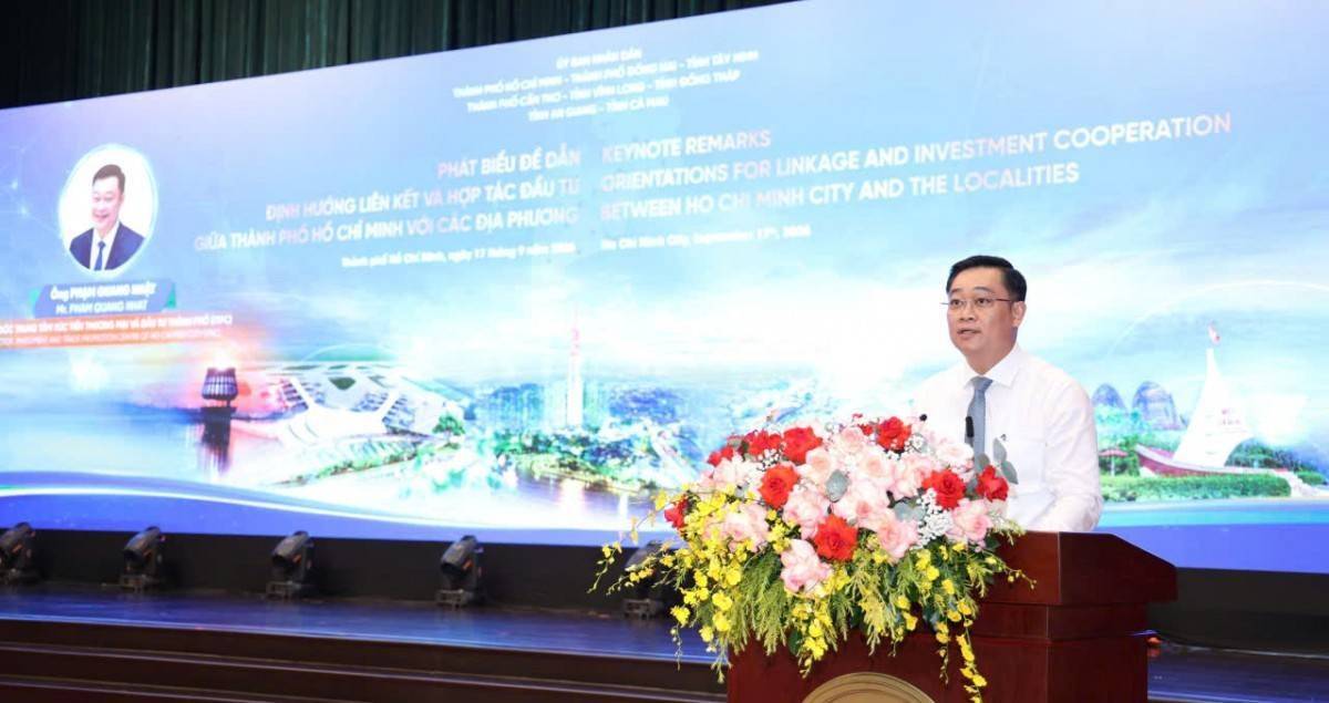 TP. Hồ Chí Minh thúc đẩy liên kết đầu tư, kết nối ba chuỗi giá trị liên vùng