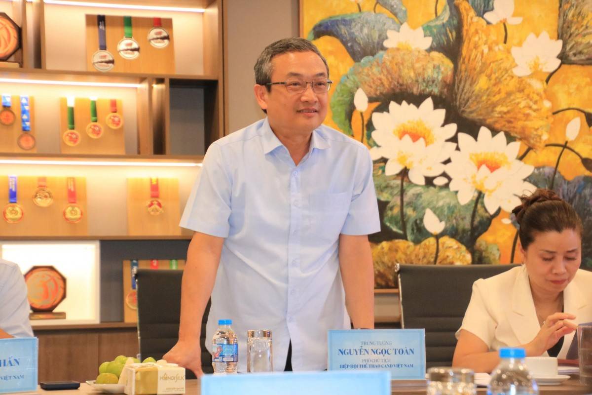 Hiệp hội Thể thao Công an Nhân dân và Hiệp hội Doanh nghiệp nhỏ và vừa Việt Nam thúc đẩy hợp tác chiến lược toàn diện
