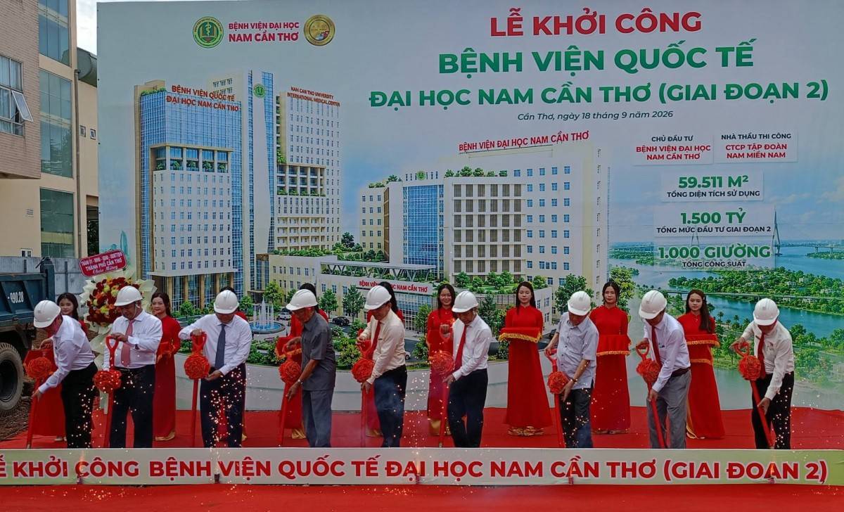 1.500 tỷ đồng xây dựng bệnh viện 1.000 giường tại Cần Thơ