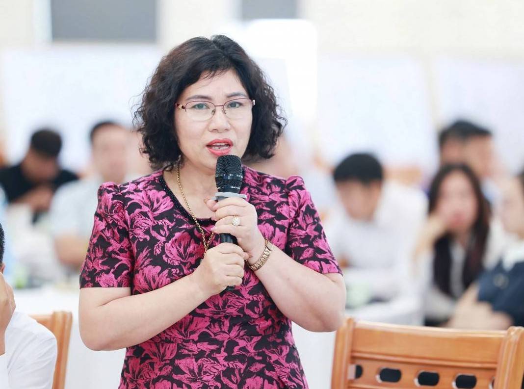 Chủ tịch Hiệp hội DNNVV Thái Nguyên Hoàng Thị Mỹ Huyến: "Kiến tạo xanh - Kết nối số” khơi dậy nội lực doanh nhân