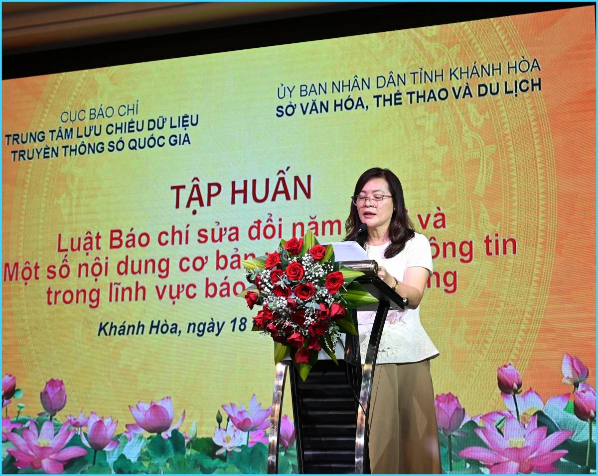 Khánh Hòa tập huấn Luật Báo chí sửa đổi năm 2025 và an toàn thông tin