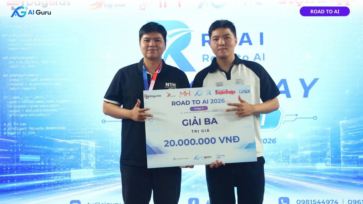 Đội đạt giải Ba: Kingpro.