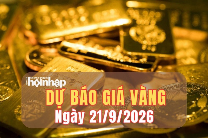 Dự báo giá vàng ngày mai 21/9: Đi ngang ở vùng giá cao