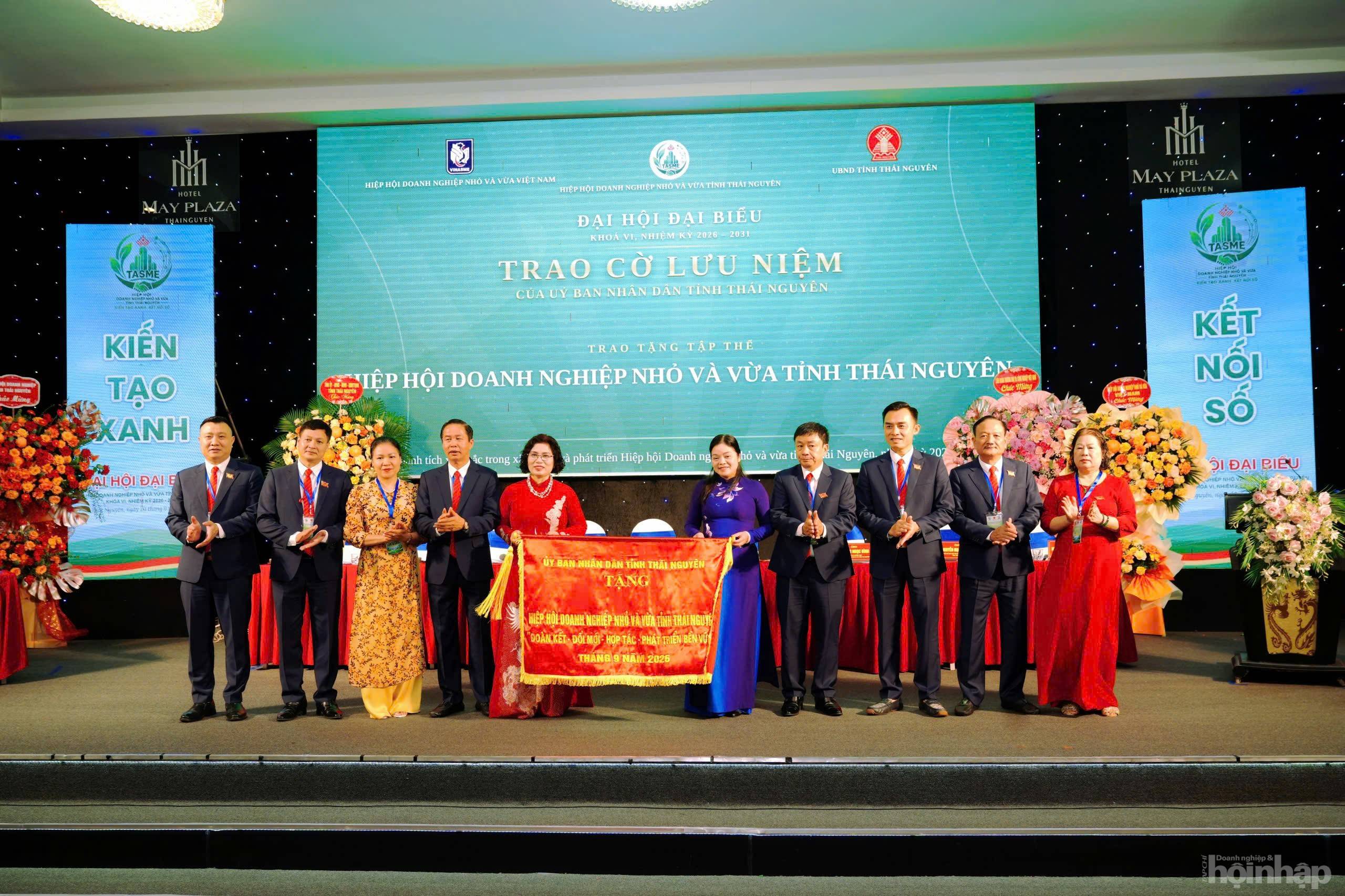 Hiệp hội DNNVV tỉnh Thái Nguyên vào nhiệm kỳ mới - “Tự chủ – Đoàn kết – Hành động – Đổi mới”