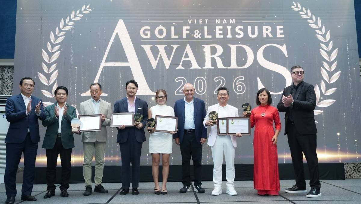 Hai sân golf của KN Holdings được vinh danh tại Vietnam Golf & Leisure Awards