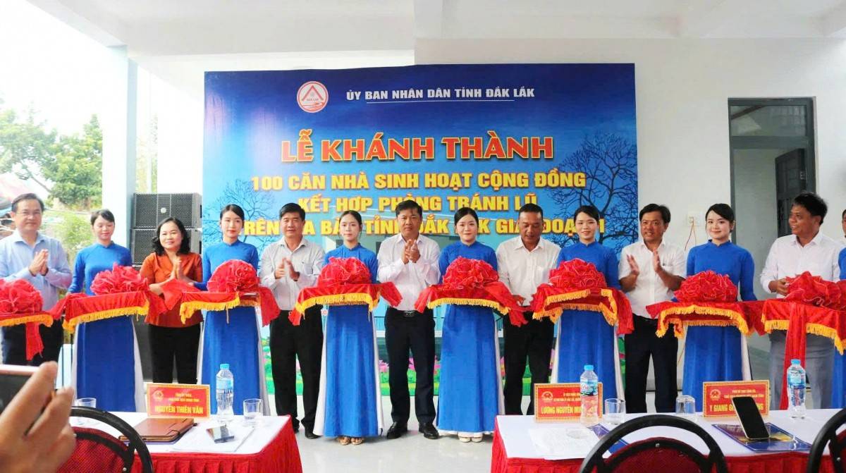 Đắk Lắk khánh thành 100 