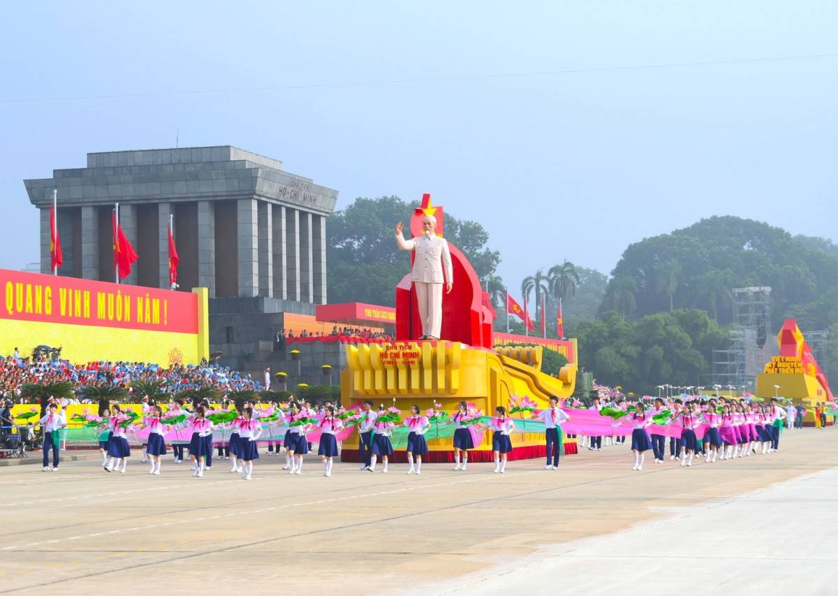 Lễ kỷ niệm, diễu binh, diễu hành 80 năm Cách mạng Tháng Tám thành công và Quốc khánh nước Cộng hòa xã hội chủ nghĩa Việt Nam - (Ảnh: https://bocongan.gov.vn).