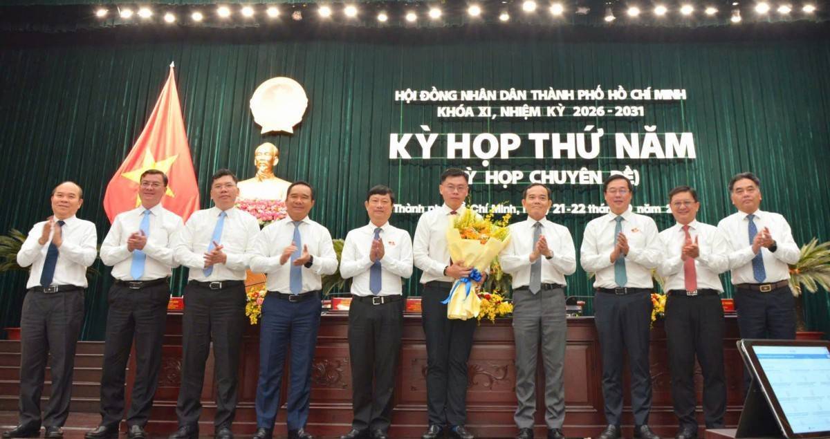 Ông Trương Minh Huy Vũ được bầu giữ chức Phó Chủ tịch UBND TP. Hồ Chí Minh