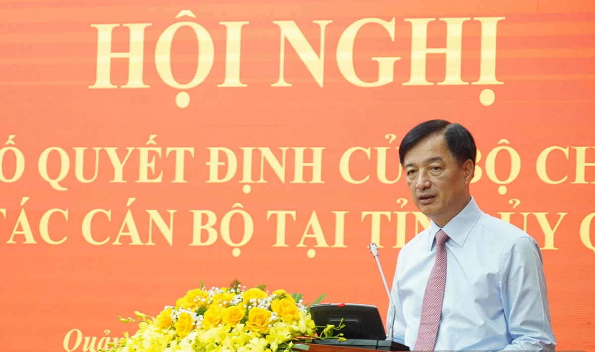 Quảng Trị công bố quyết định của Bộ Chính trị về công tác cán bộ