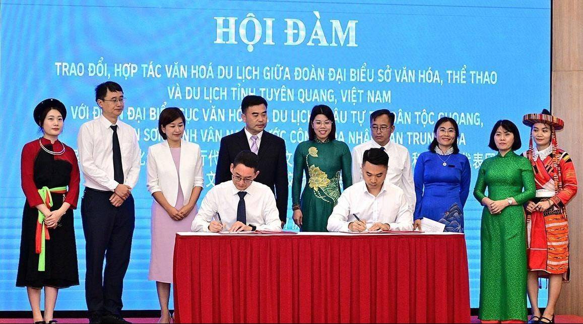 Tuyên Quang - Văn Sơn mở hướng mới kết nối tour qua cửa khẩu Thanh Thủy - Thiên Bảo