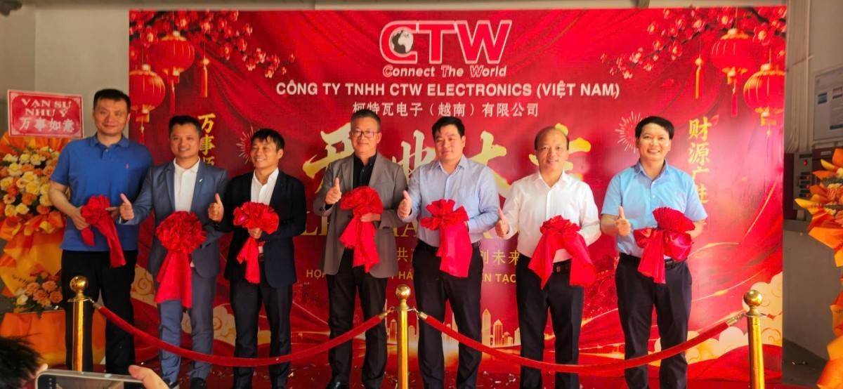 CTW Electronics khai trương Nhà máy số 1, mở rộng hoạt động sản xuất tại Hải Phòng