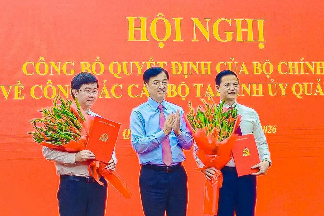 Quảng Trị công bố quyết định của Bộ Chính trị về công tác cán bộ