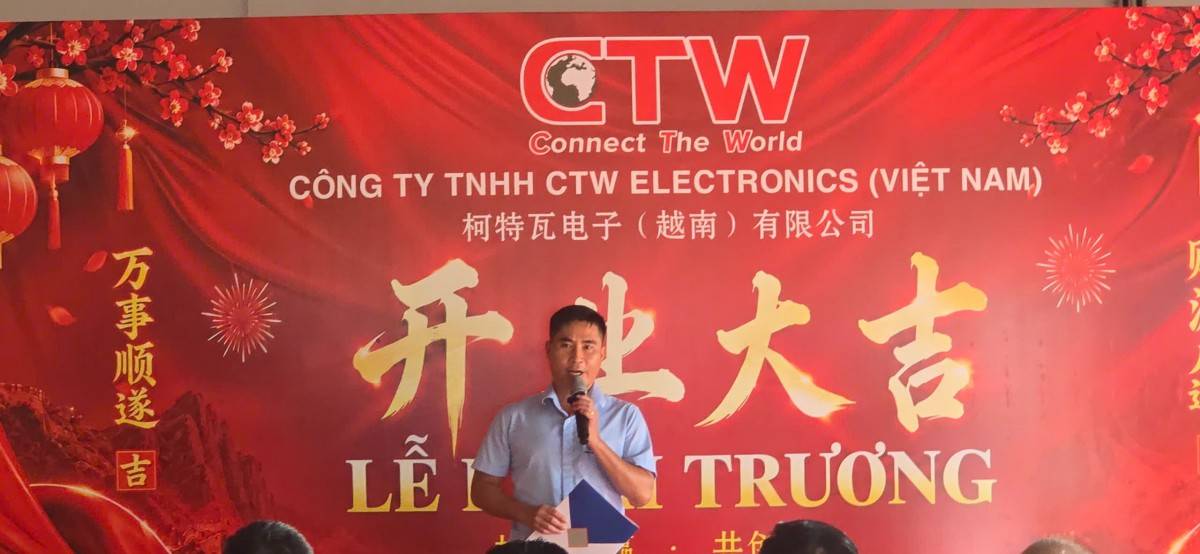 CTW Electronics khai trương Nhà máy số 1, mở rộng hoạt động sản xuất tại Hải Phòng