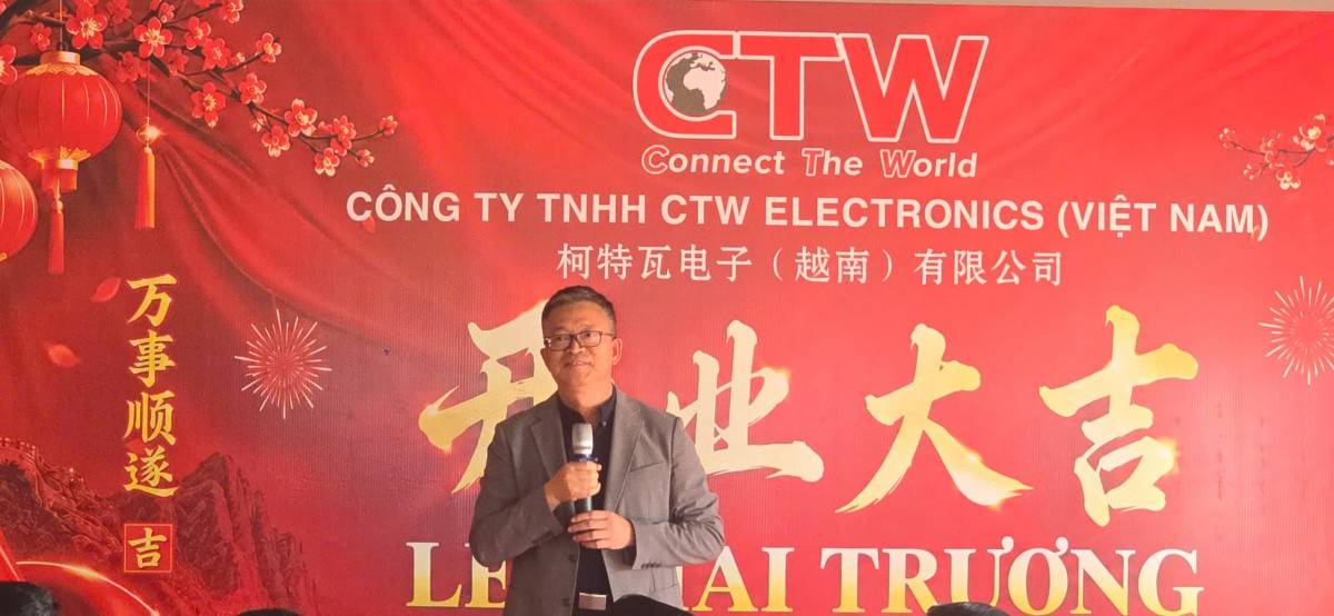 CTW Electronics khai trương Nhà máy số 1, mở rộng hoạt động sản xuất tại Hải Phòng