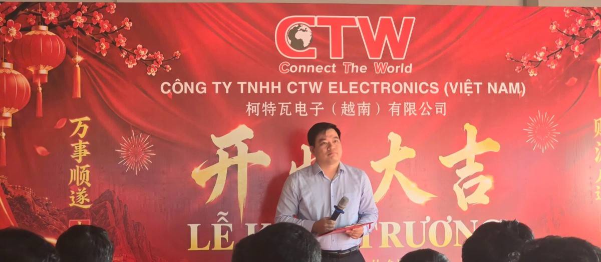 CTW Electronics khai trương Nhà máy số 1, mở rộng hoạt động sản xuất tại Hải Phòng