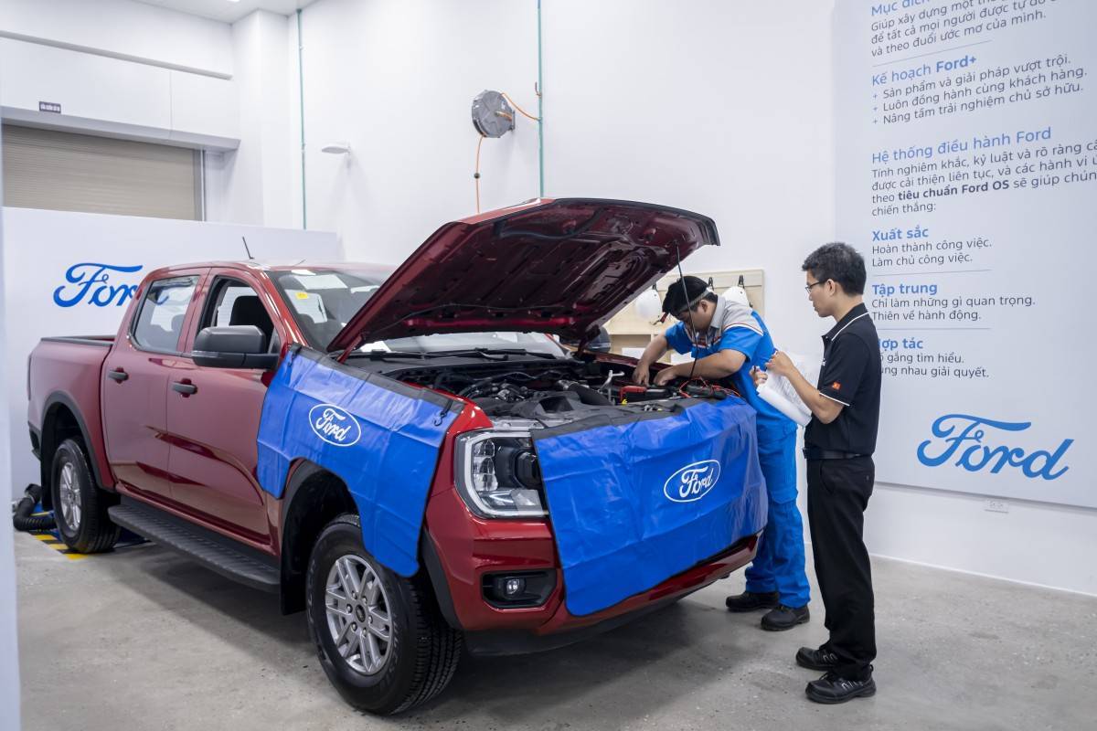Nội dung Hội thi Tay nghề Kỹ thuật Toàn Quốc 2026 tập trung vào hai sản phẩm chiến lược Ford Ranger và Ford Everest phiên bản nâng cấp vừa ra mắt đầu năm 2026