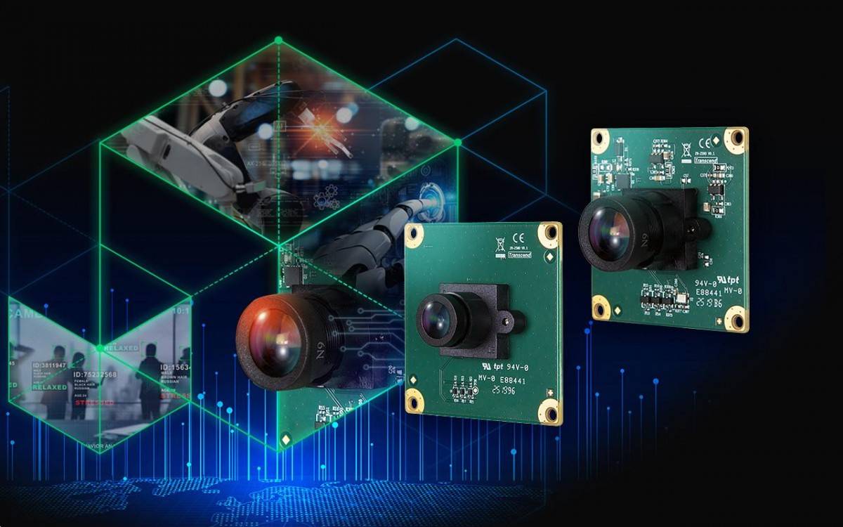 Transcend mở rộng danh mục sản phẩm sang các mô-đun camera tích hợp cảm biến thị giác, phục vụ những ứng dụng như kiểm tra chất lượng tự động và giám sát.