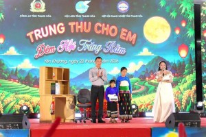 Yên Khương (Thanh Hoá) bừng sáng đêm trăng rằm nơi biên giới