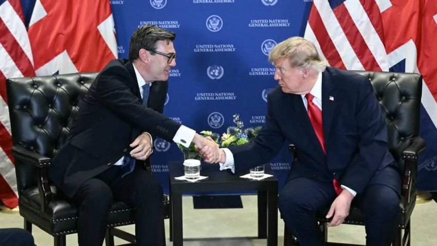 Tổng thống Mỹ Donald Trump đánh giá cao Thủ tướng Anh Andy Burnham trong cuộc gặp song phương Mỹ - Anh