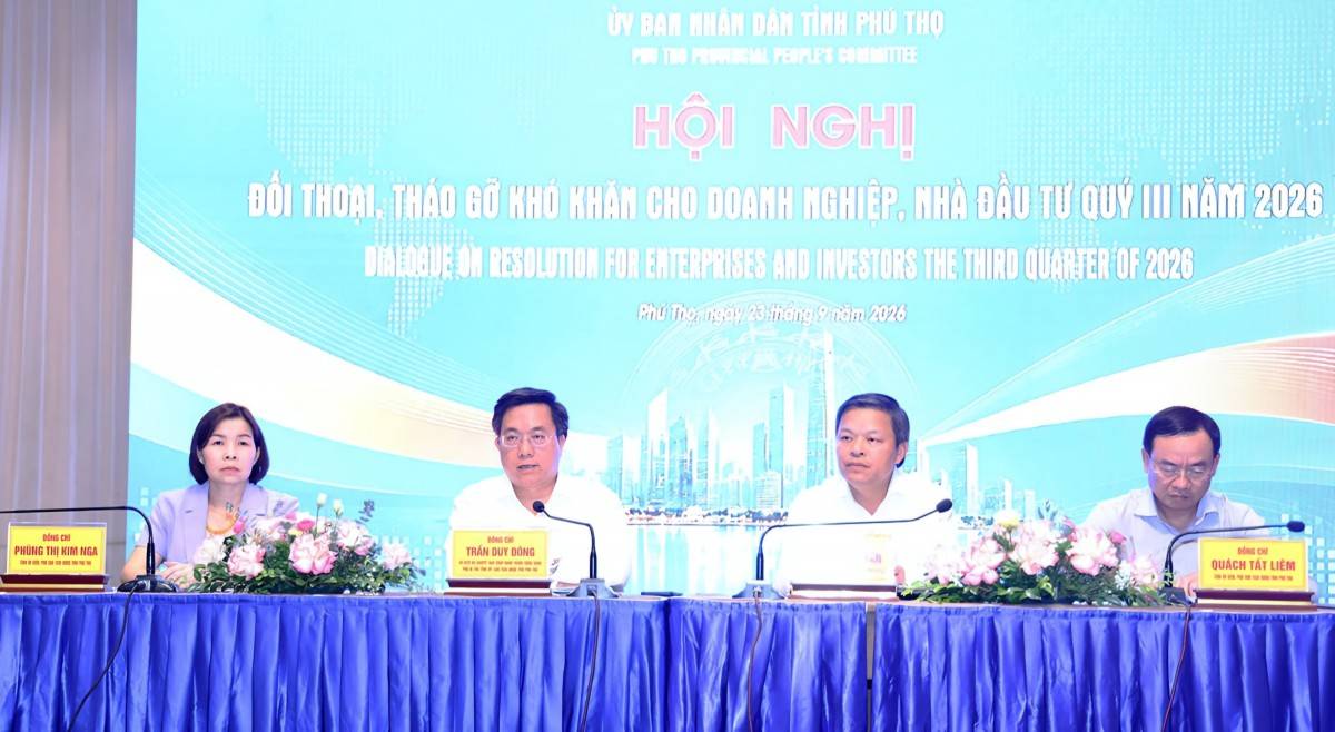 Phú Thọ: Chính quyền đồng hành, doanh nghiệp tin tưởng, cùng nhau phát triển