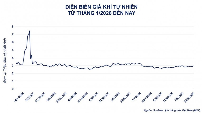 Giá khí tự nhiên bứt phá trước sức ép cung - cầu toàn cầu