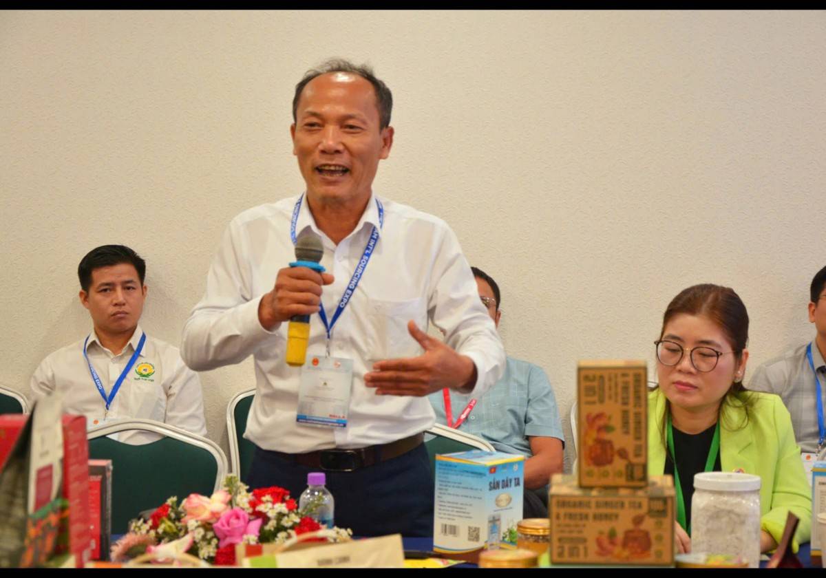 Ông Đặng Xuân Tạo- Chủ thương hiệu sắn dây Ta TẠO