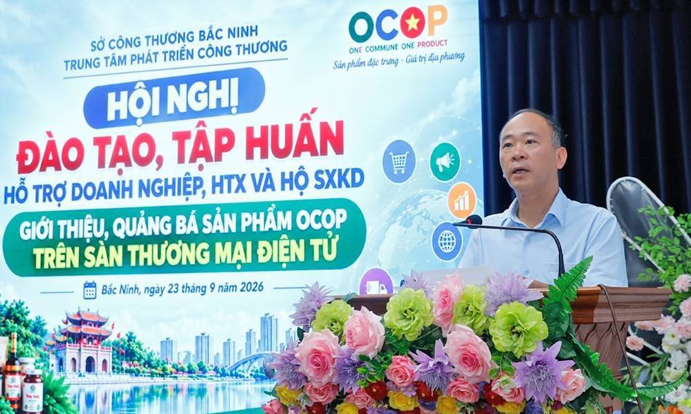Bắc Ninh đưa sản phẩm OCOP lên sàn thương mại điện tử, mở rộng thị trường số