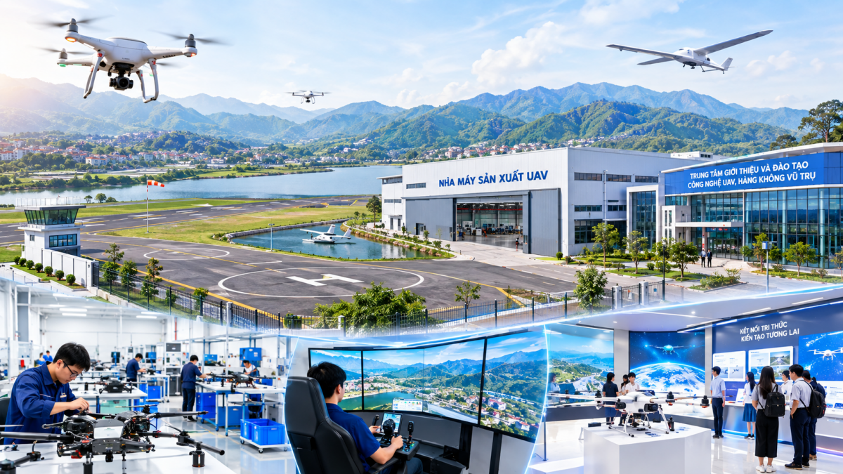 Đề xuất gần 200 tỷ đồng phát triển hệ sinh thái UAV tại Điện Biên
